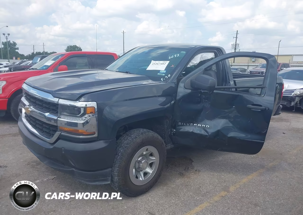 2017 Chevrolet Silverado 1500 Wt VIN:1GCNCNEH1HZ326633 - 2