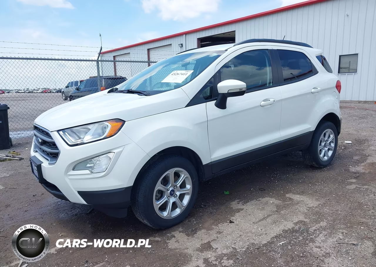 2021 Ford Ecosport Se VIN:MAJ6S3GL2MC411271 - 2