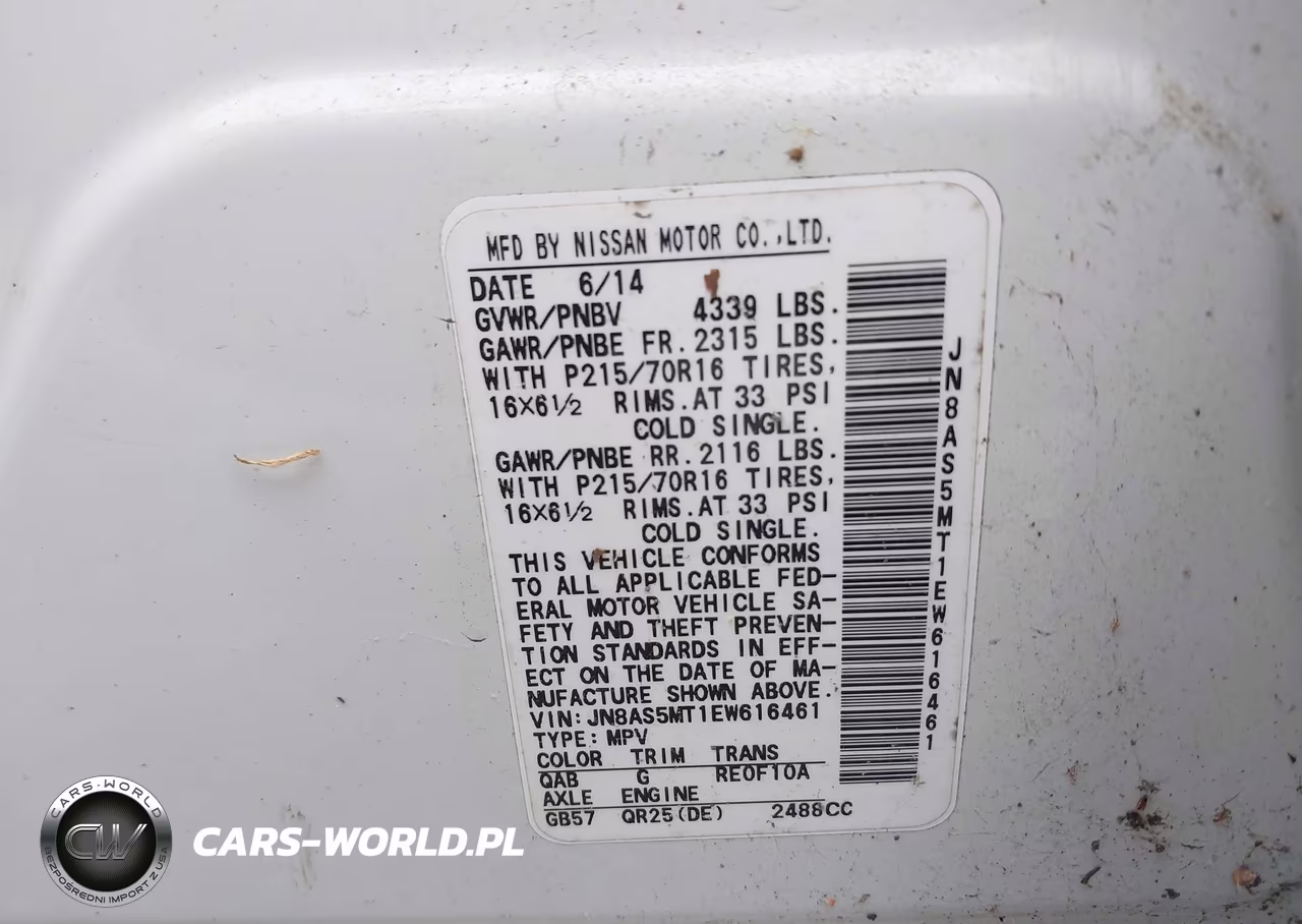 2014 Nissan Rogue Select S VIN:JN8AS5MT1EW616461 - 9