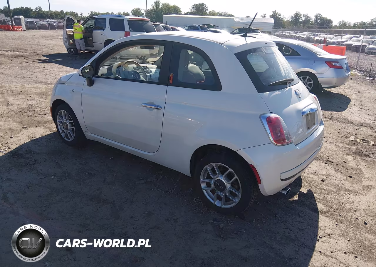2012 Fiat 500 Pop VIN:3C3CFFARXCT206191 - 3