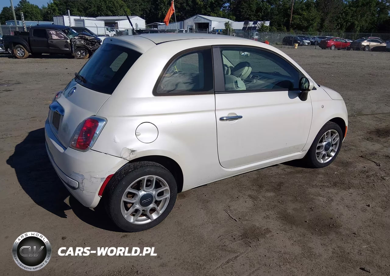 2012 Fiat 500 Pop VIN:3C3CFFARXCT206191 - 4