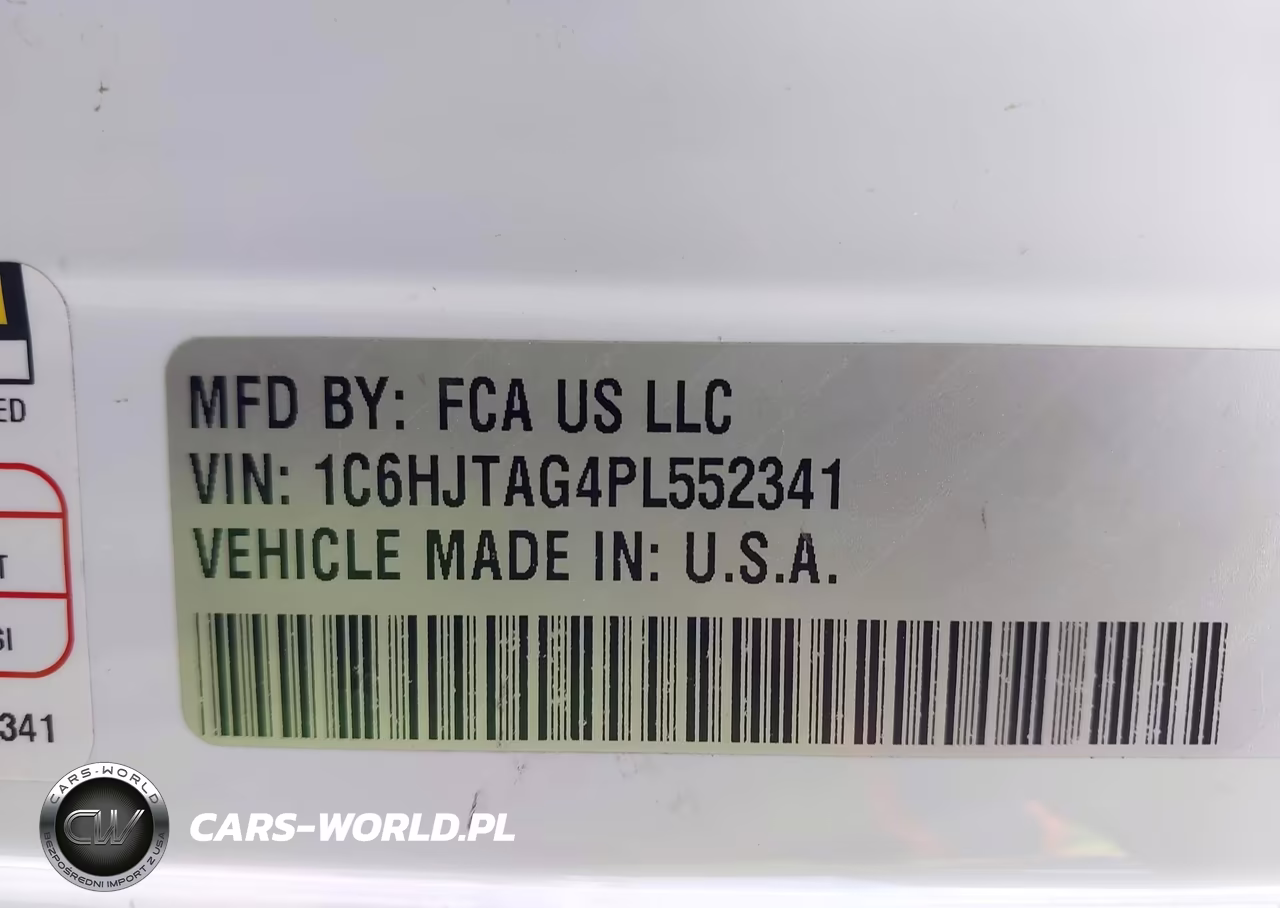 2023 Jeep Gladiator Sport 4X4 VIN:1C6HJTAG4PL552341 - 9