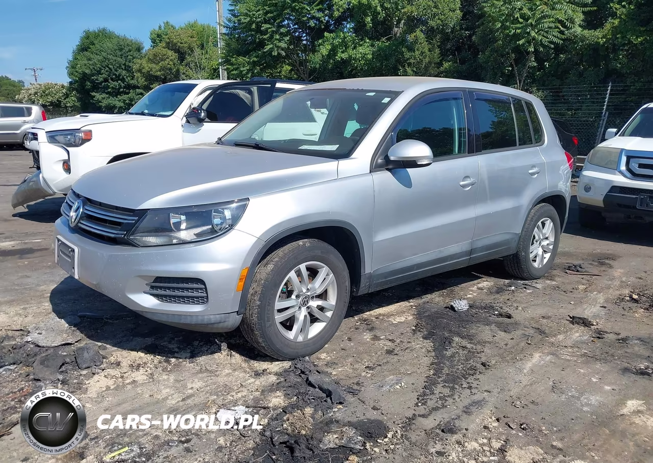 2012 Volkswagen Tiguan Le VIN:WVGAV7AX1CW577823 - 2