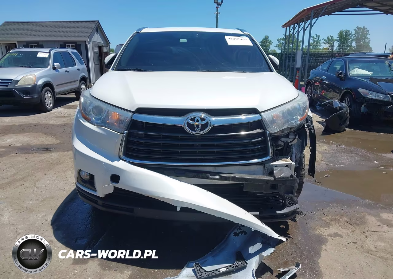 2015 Toyota Highlander Xle V6 VIN:5TDJKRFH7FS169552 - 12