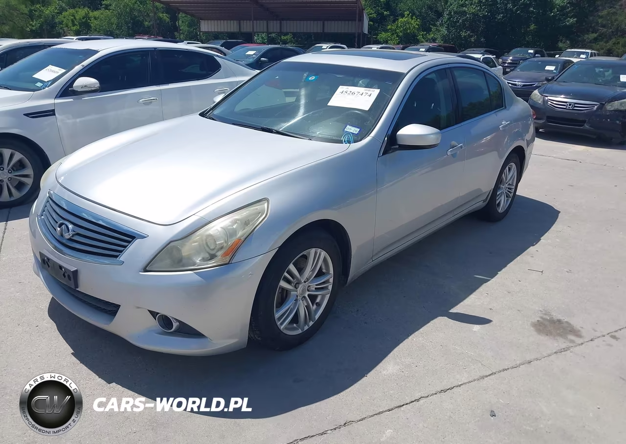 2011 Infiniti G37X VIN:JN1CV6AR3BM400891 - 2