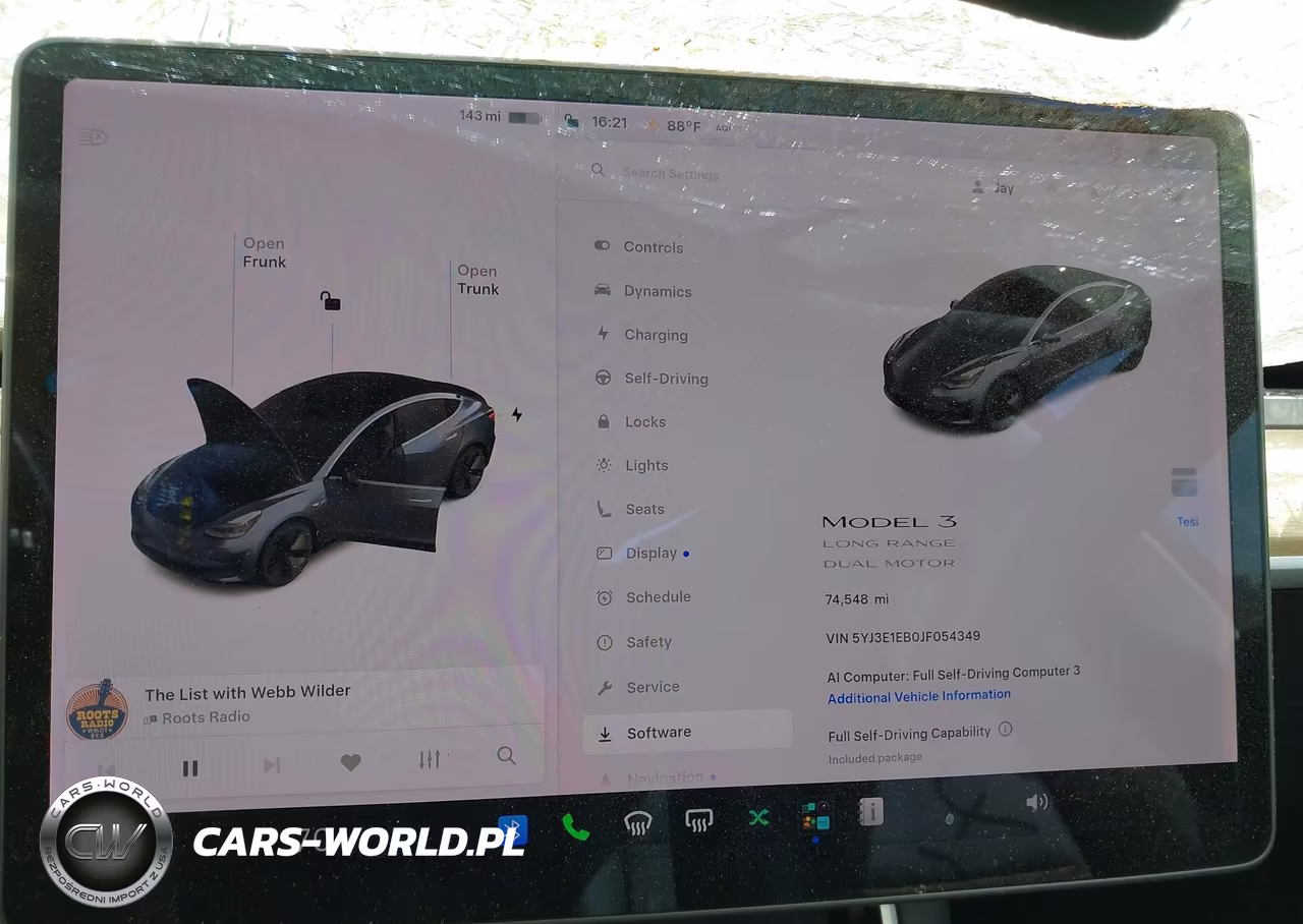 2018 Tesla Model 3 Long Range-Performance VIN:5YJ3E1EB0JF054349 - 7