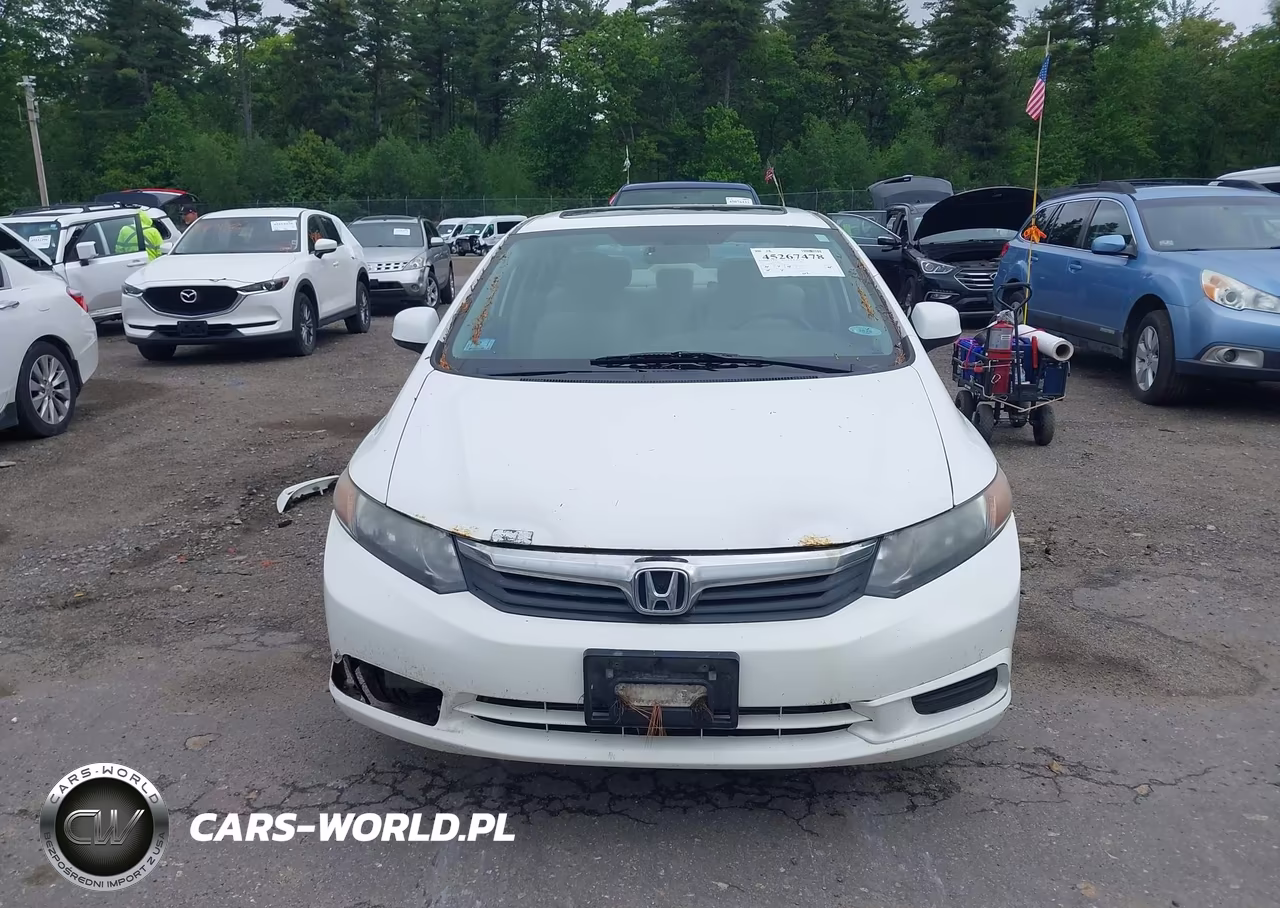 2012 Honda Civic Ex VIN:19XFB2F86CE355392 - 13