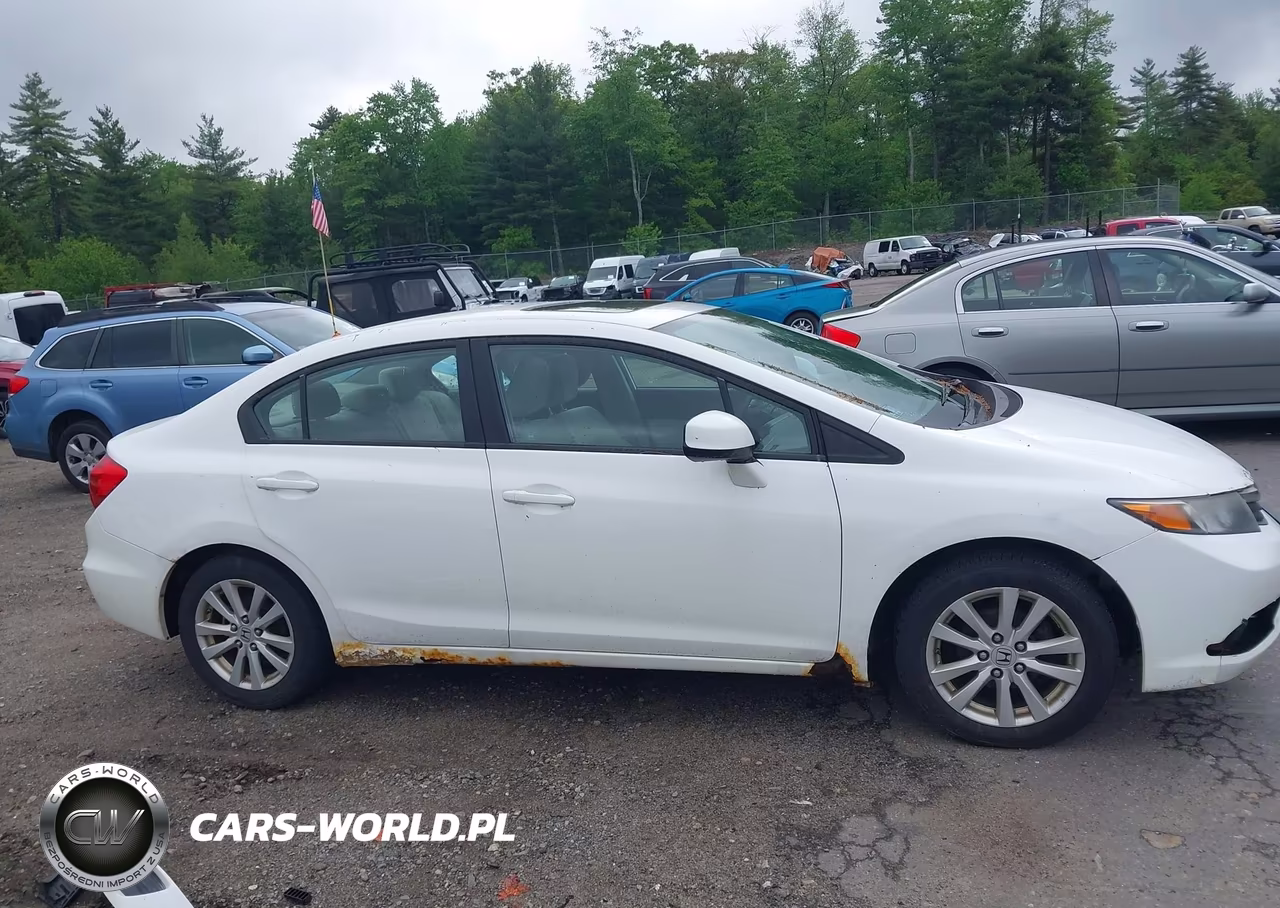 2012 Honda Civic Ex VIN:19XFB2F86CE355392 - 14