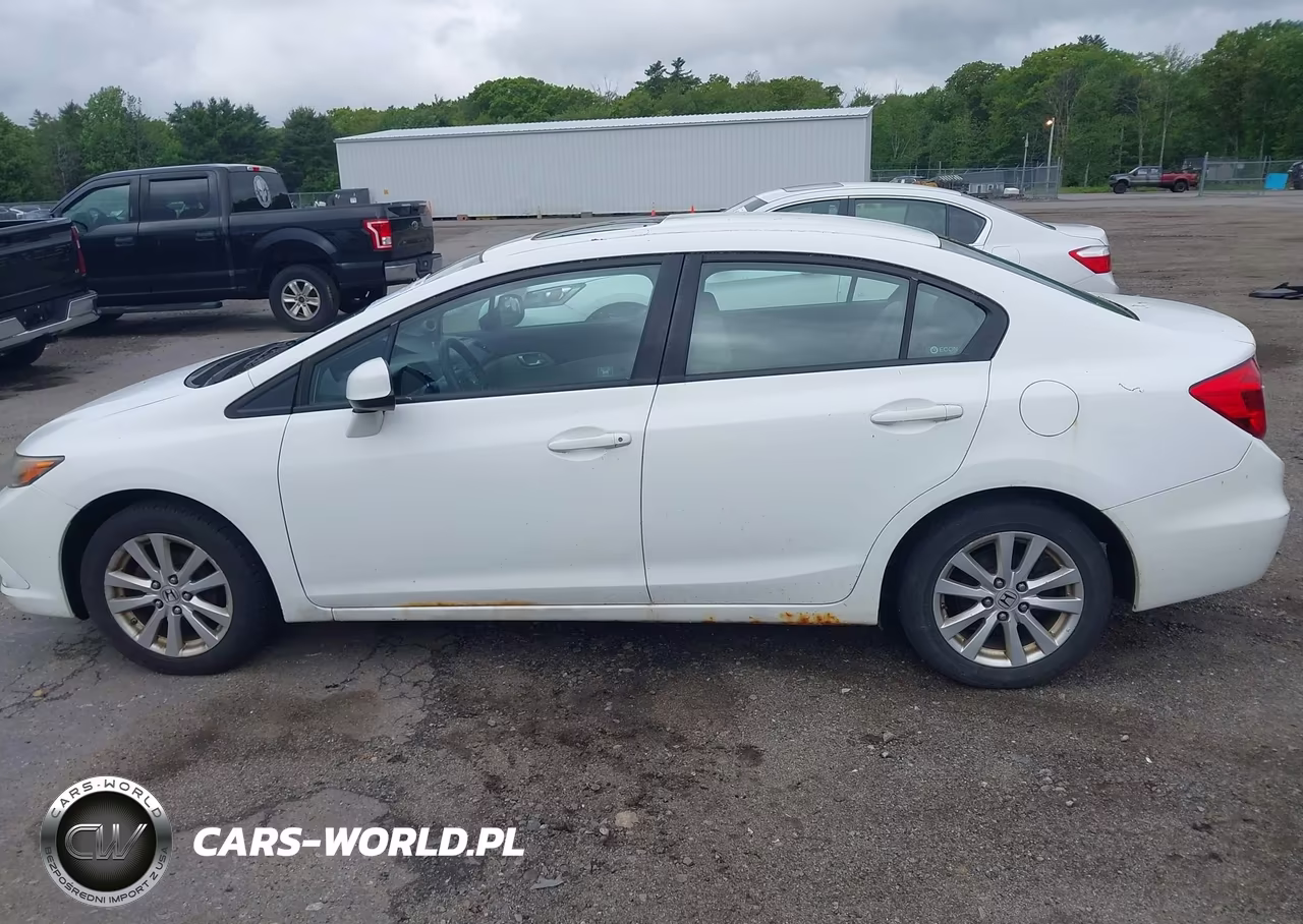 2012 Honda Civic Ex VIN:19XFB2F86CE355392 - 15