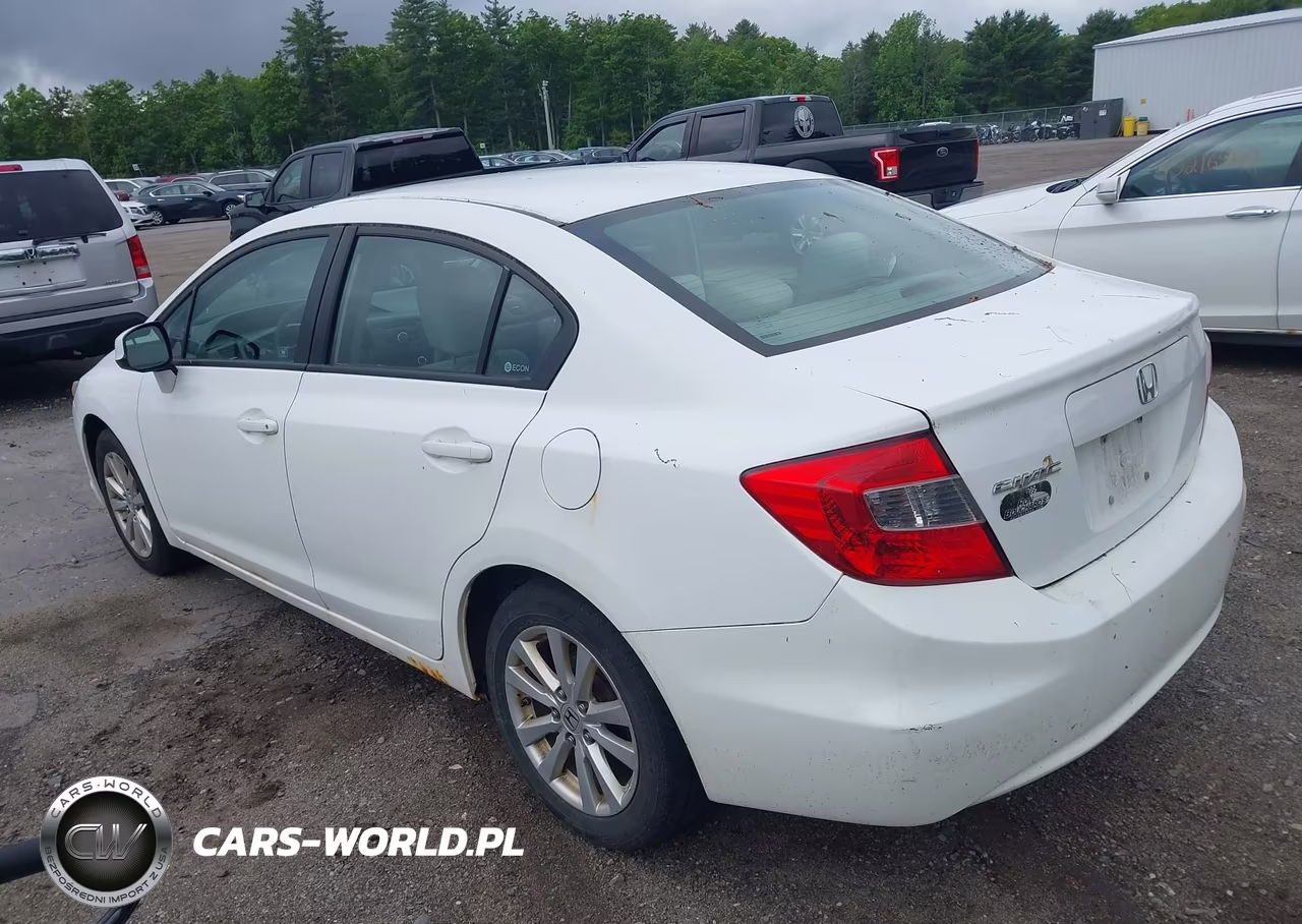 2012 Honda Civic Ex VIN:19XFB2F86CE355392 - 3