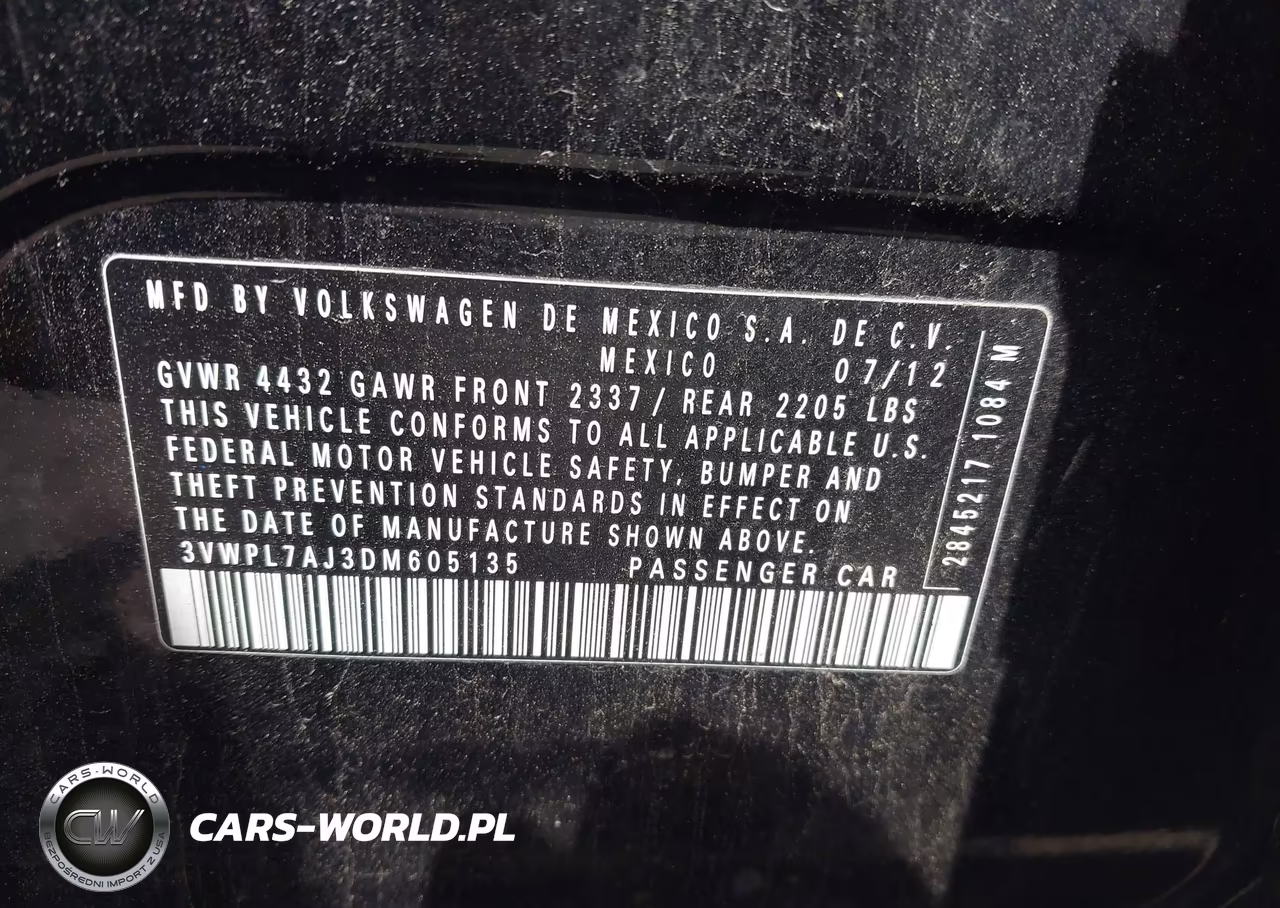 2013 Volkswagen Jetta Sportwagen 2.0L Tdi VIN:3VWPL7AJ3DM605135 - 9