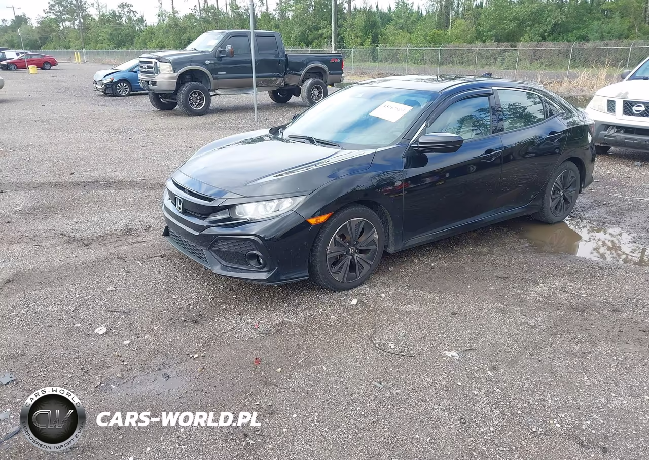 2017 Honda Civic Ex VIN:SHHFK7H66HU215688 - 2