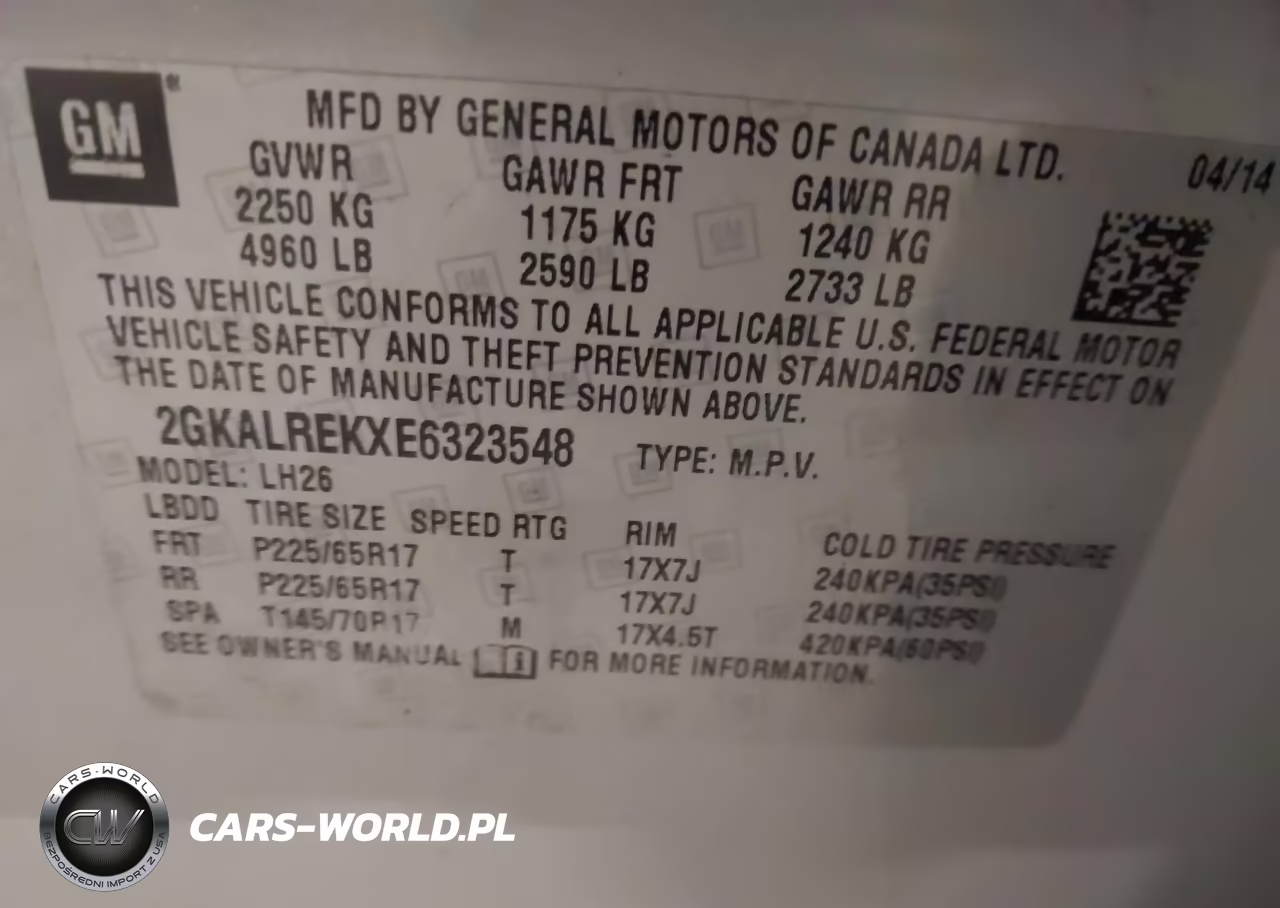 2014 GMC Terrain Sle-2 VIN:2GKALREKXE6323548 - 9