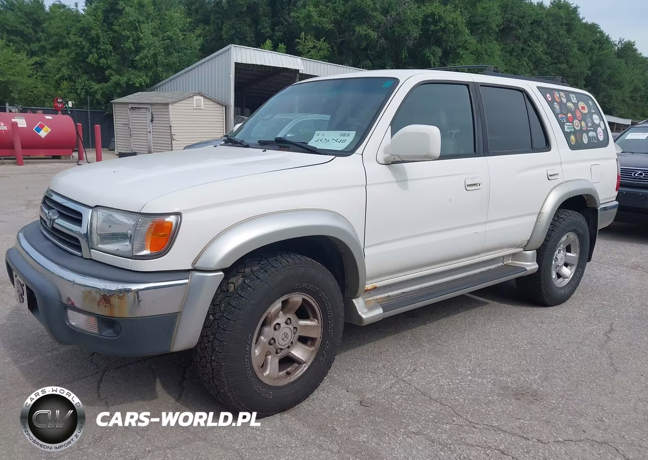 2000 Toyota 4Runner Sr5 V6 VIN:JT3HN86R9Y0324265 - 2