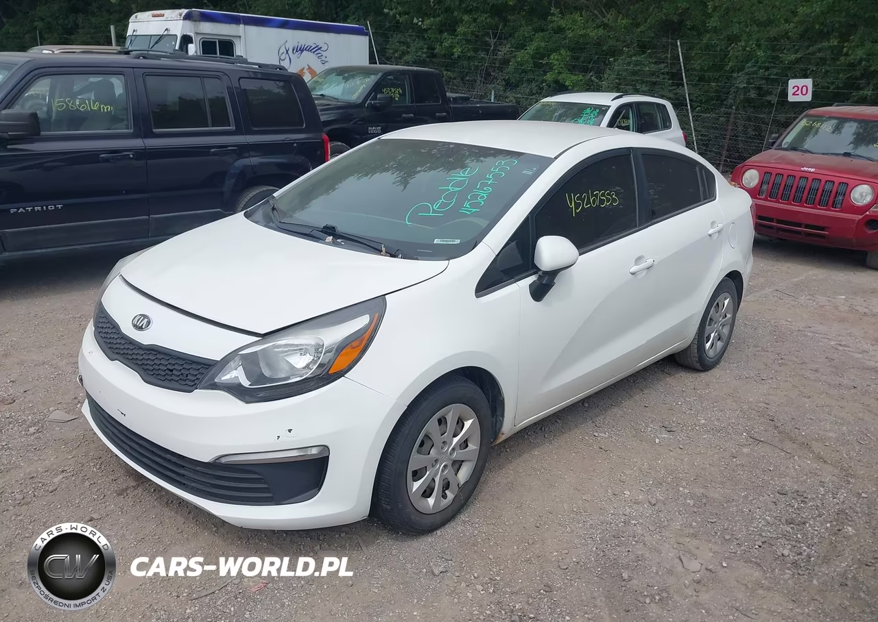 2016 Kia Rio Lx VIN:KNADM4A30G6557484 - 2