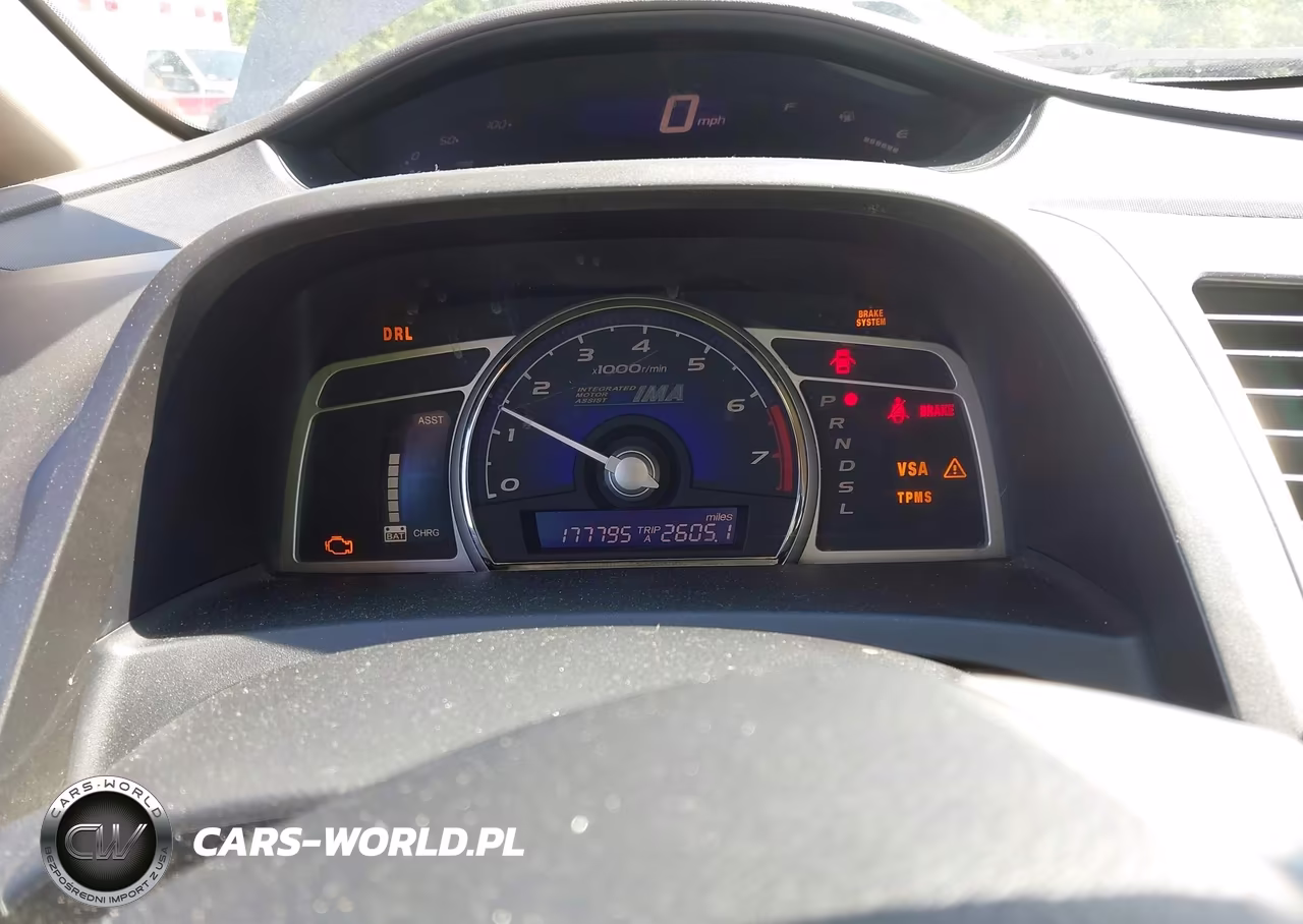 2009 Honda Civic Hybrid VIN:JHMFA36229S019067 - 7