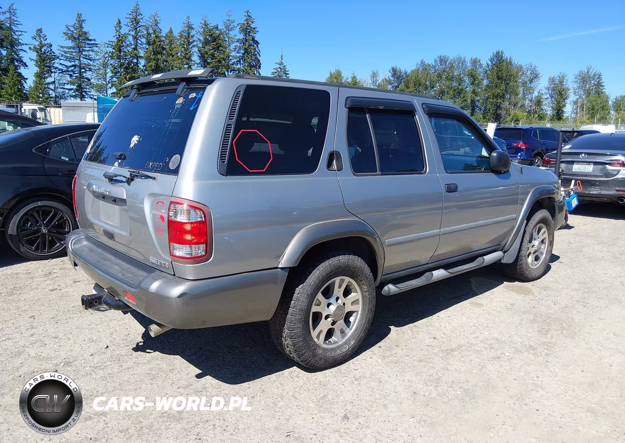 2001 Nissan Pathfinder Se VIN:JN8DR09Y11W584024 - 4