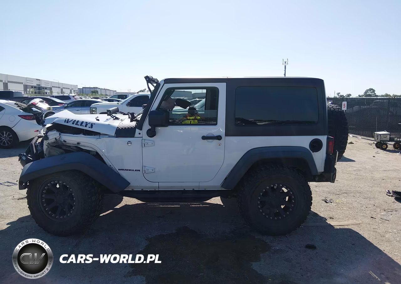2015 Jeep Wrangler Willys Wheeler VIN:1C4AJWAG6FL507377 - 14