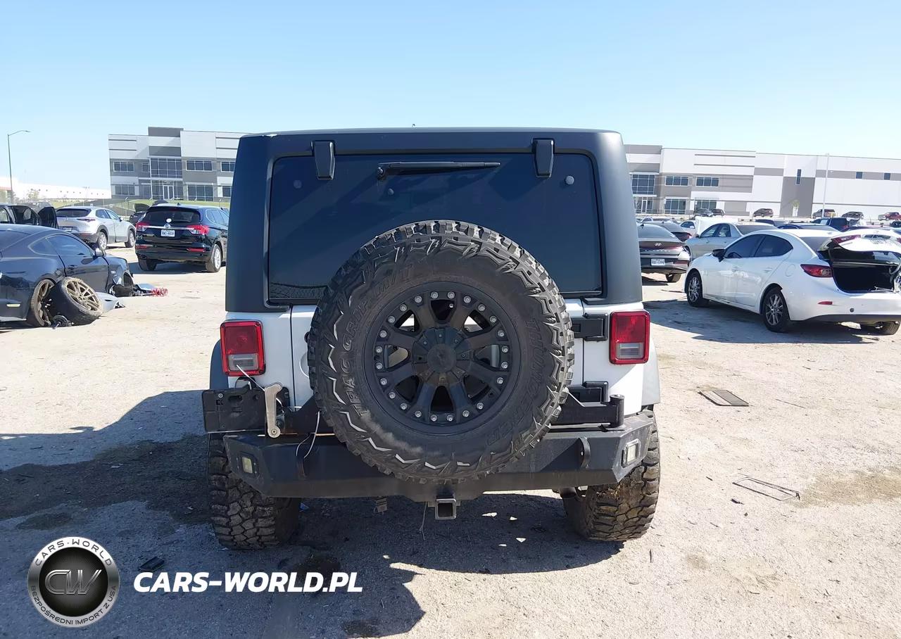 2015 Jeep Wrangler Willys Wheeler VIN:1C4AJWAG6FL507377 - 16