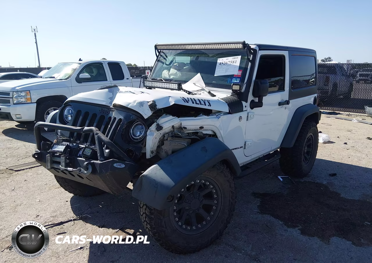 2015 Jeep Wrangler Willys Wheeler VIN:1C4AJWAG6FL507377 - 2