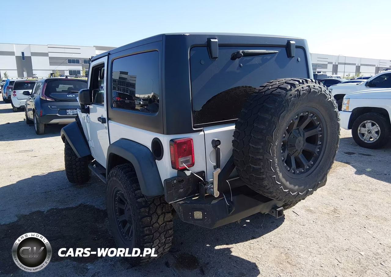 2015 Jeep Wrangler Willys Wheeler VIN:1C4AJWAG6FL507377 - 3