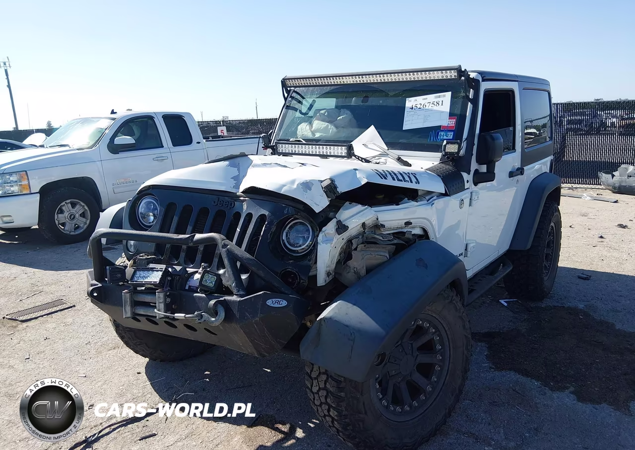 2015 Jeep Wrangler Willys Wheeler VIN:1C4AJWAG6FL507377 - 6