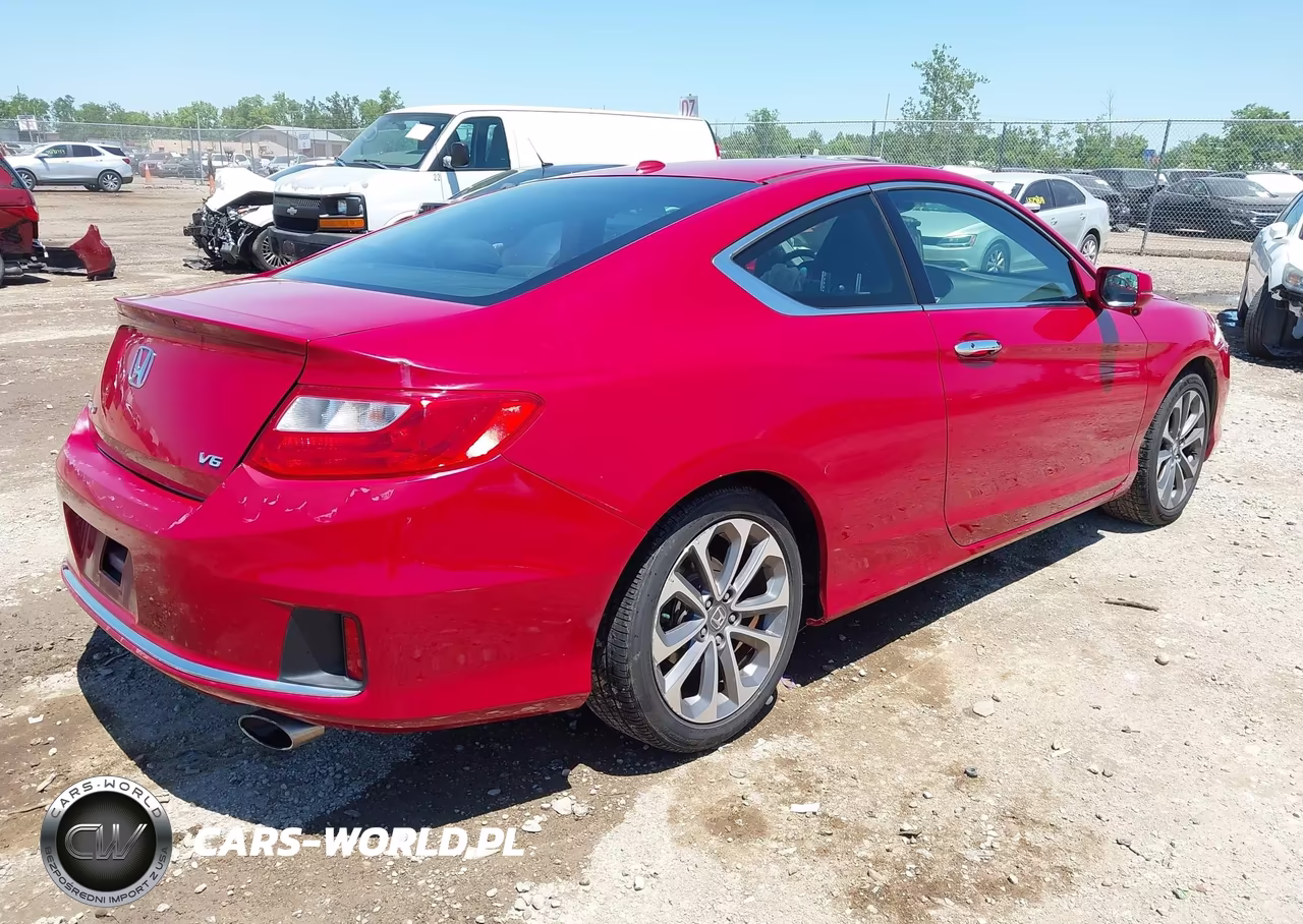 2013 Honda Accord Ex-L V-6 VIN:1HGCT2B84DA007893 - 4