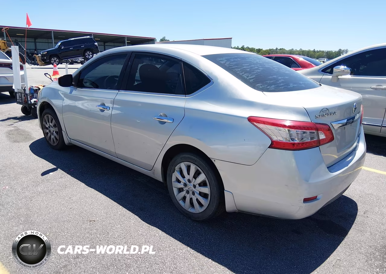 2014 Nissan Sentra Fe+ S-Fe+ Sv-S-Sl-Sr-Sv VIN:3N1AB7AP3EY217335 - 3