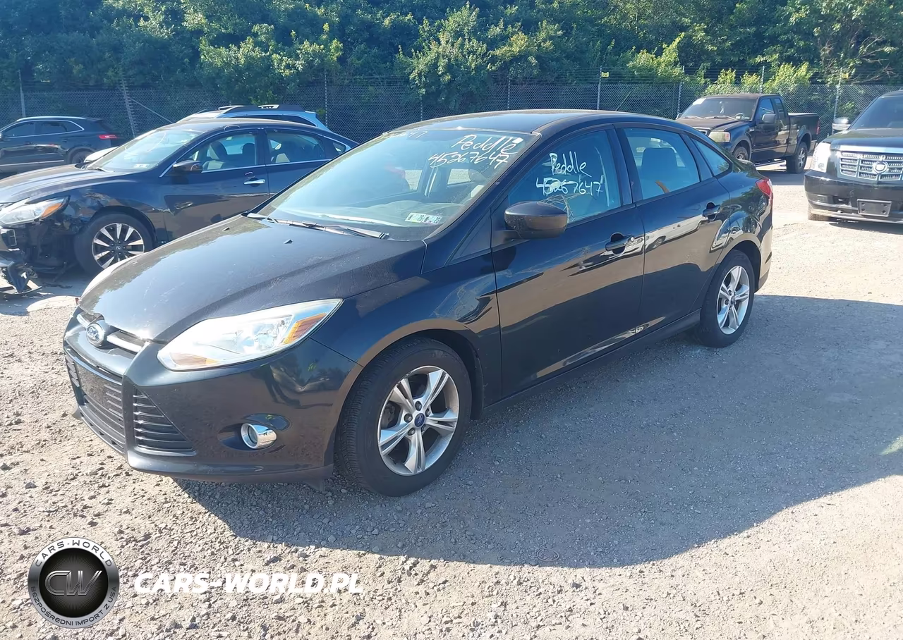2012 Ford Focus Se VIN:1FAHP3F25CL412917 - 2