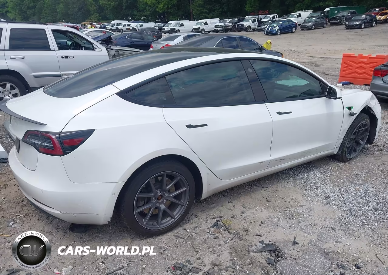 2021 Tesla Model 3 Standard Range Plus Rear-Wheel Drive VIN:5YJ3E1EA5MF955518 - 4