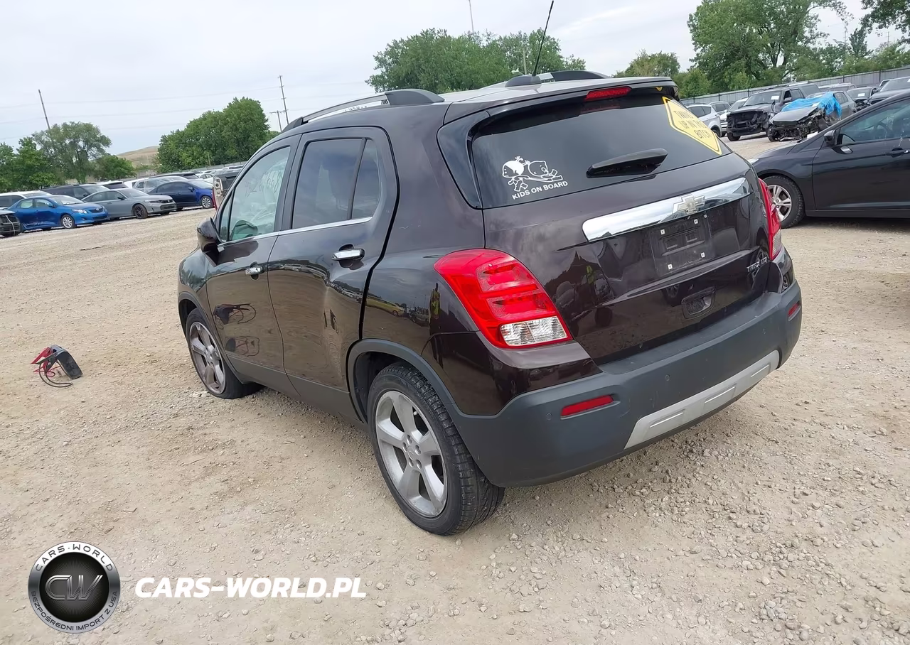 2016 Chevrolet Trax Ltz VIN:KL7CJMSB8GB593179 - 3