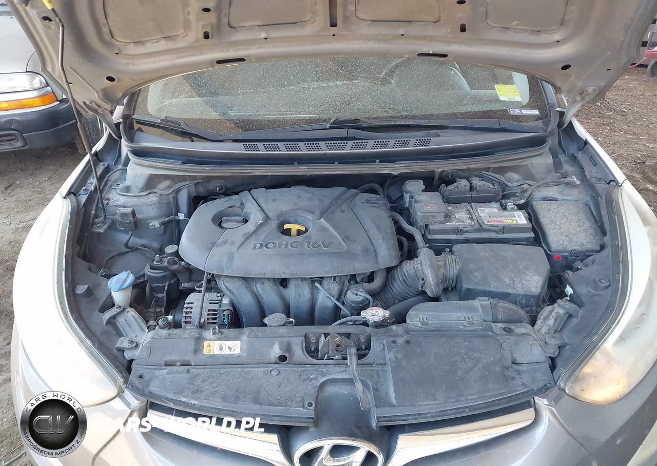 2014 Hyundai Elantra Se VIN:5NPDH4AE0EH502173 - 10