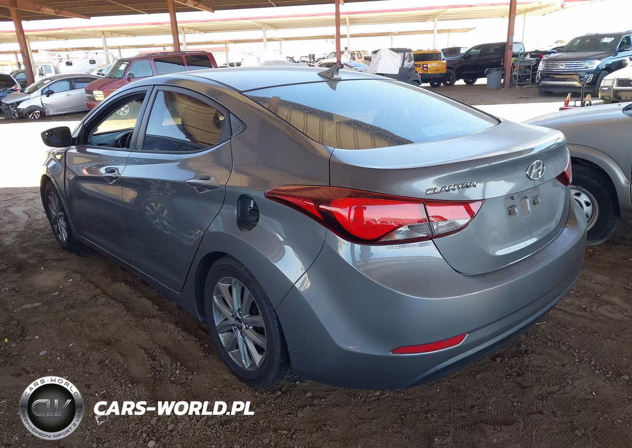 2014 Hyundai Elantra Se VIN:5NPDH4AE0EH502173 - 3