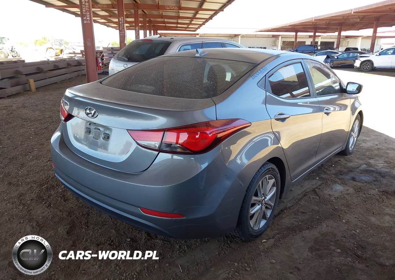 2014 Hyundai Elantra Se VIN:5NPDH4AE0EH502173 - 4