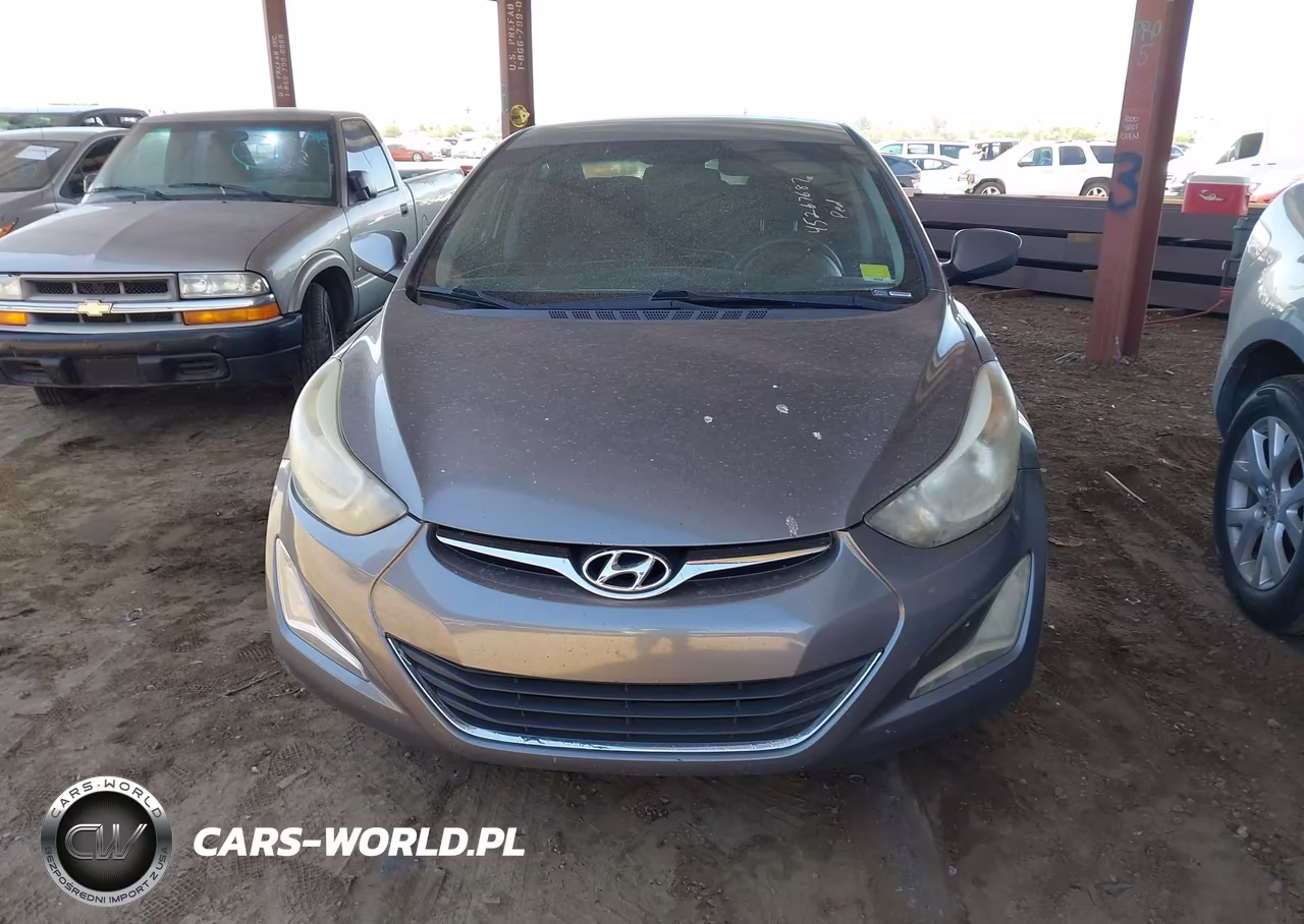 2014 Hyundai Elantra Se VIN:5NPDH4AE0EH502173 - 6