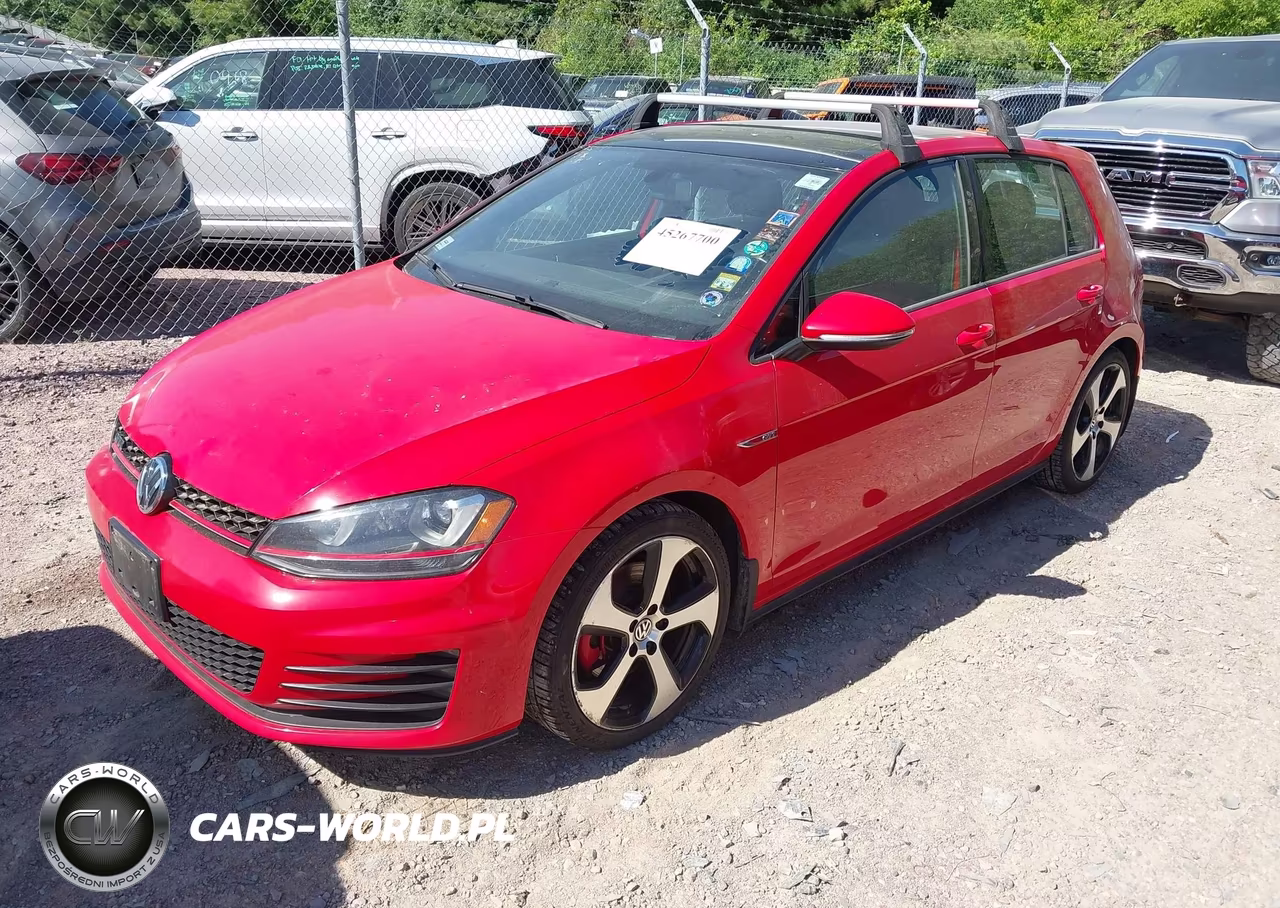 2016 Volkswagen Golf Gti Autobahn 4-Door-S 4-Door-Se 4-Door VIN:3VW4T7AU3GM067781 - 2