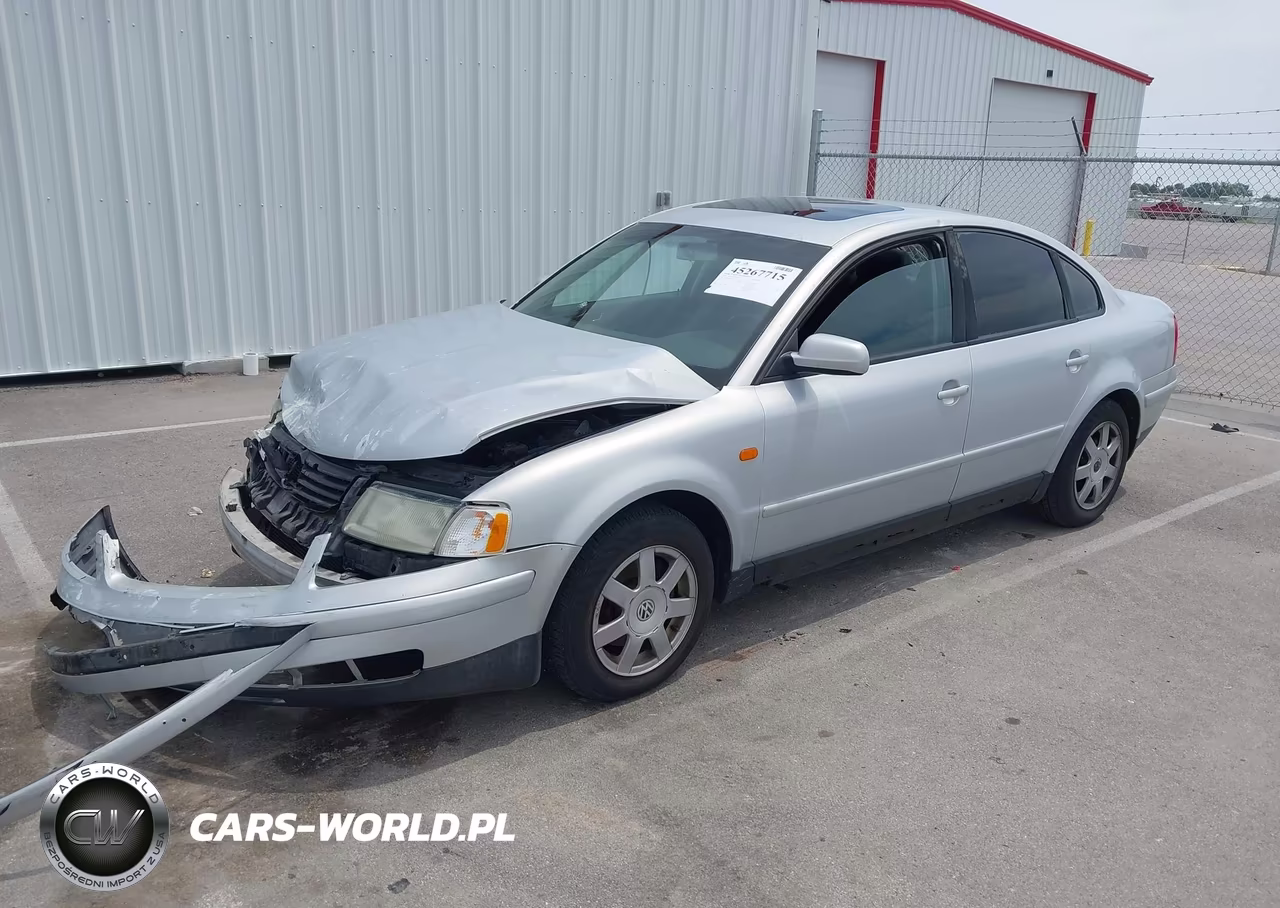 1999 Volkswagen Passat Gls VIN:WVWMA63B1XE424685 - 2