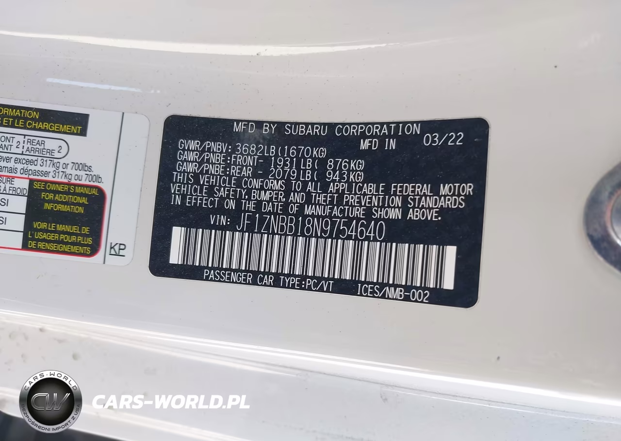 2022 Toyota Gr86 VIN:JF1ZNBB18N9754640 - 9