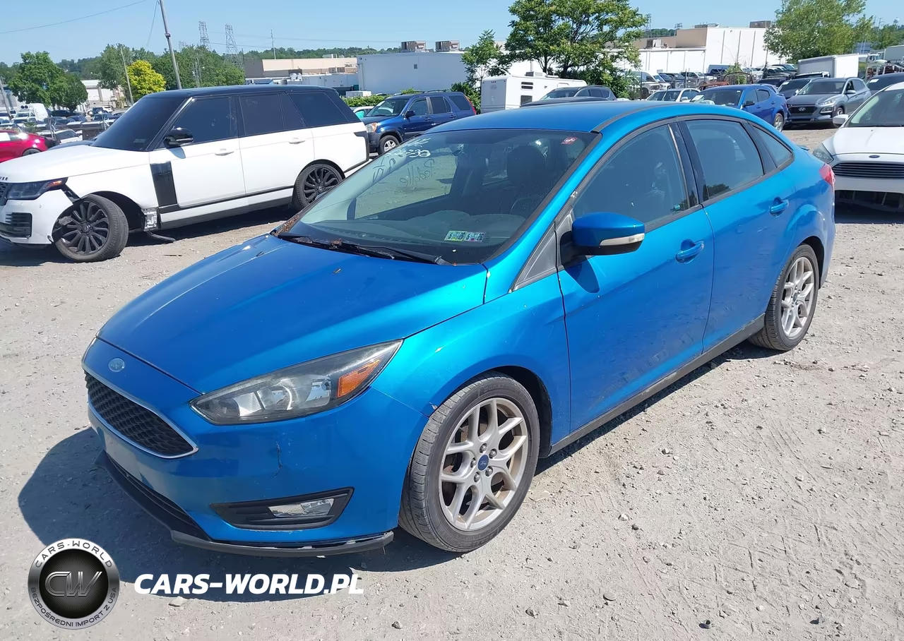 2015 Ford Focus Se VIN:1FADP3F23FL304010 - 2