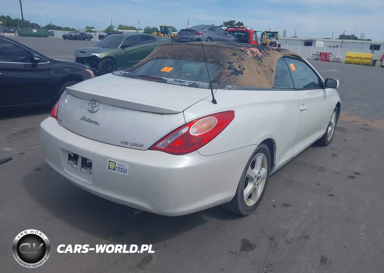 2005 Toyota Camry Solara Sle VIN:4T1FA38P05U042786 - 4