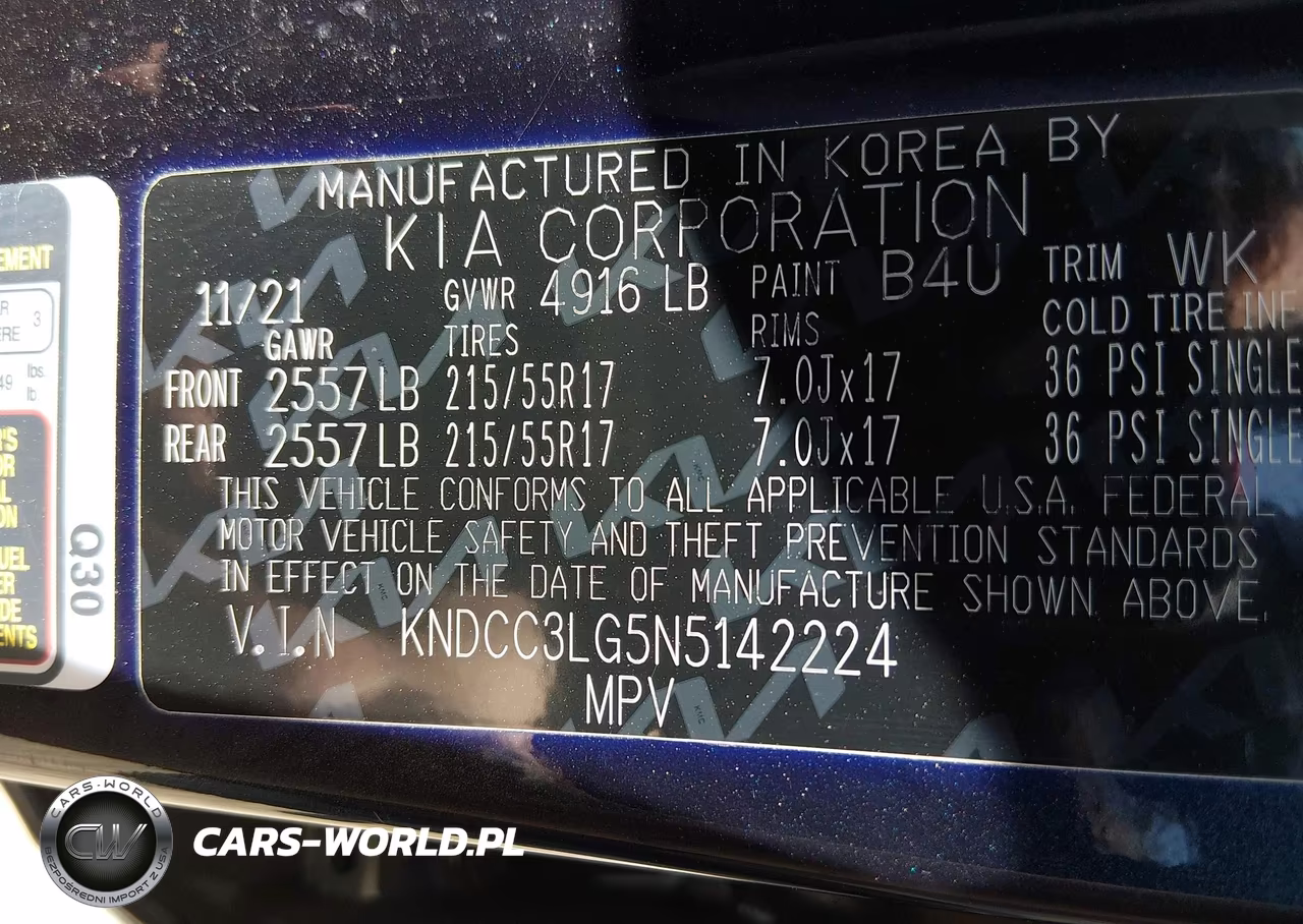 2022 Kia Niro Ev Ex VIN:KNDCC3LG5N5142224 - 9
