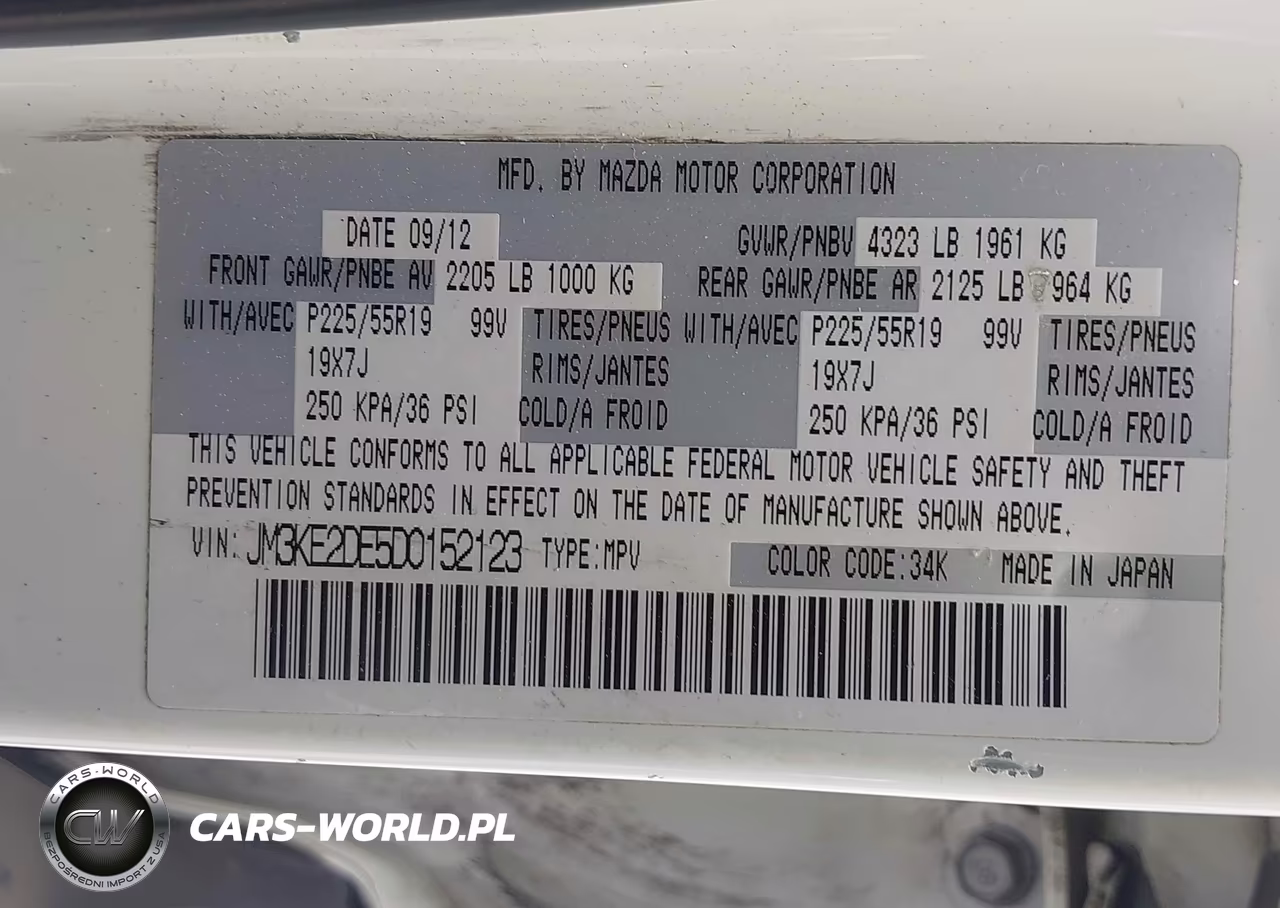 2013 Mazda Cx-5 Grand Touring VIN:JM3KE2DE5D0152123 - 9