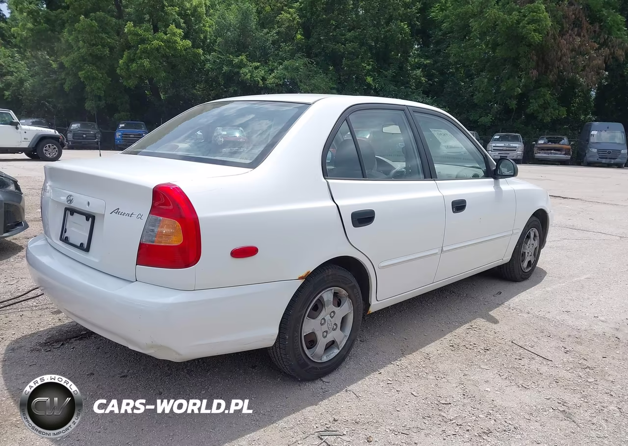 2002 Hyundai Accent Gl VIN:KMHCG45C12U374126 - 4