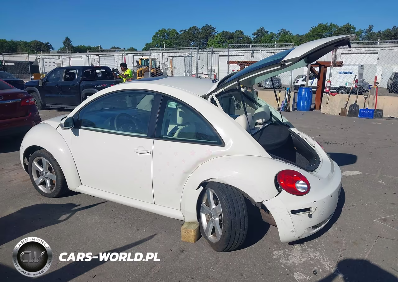 2008 Volkswagen New Beetle Black Tie Edition-Triple White VIN:3VWFG31C28M510744 - 3