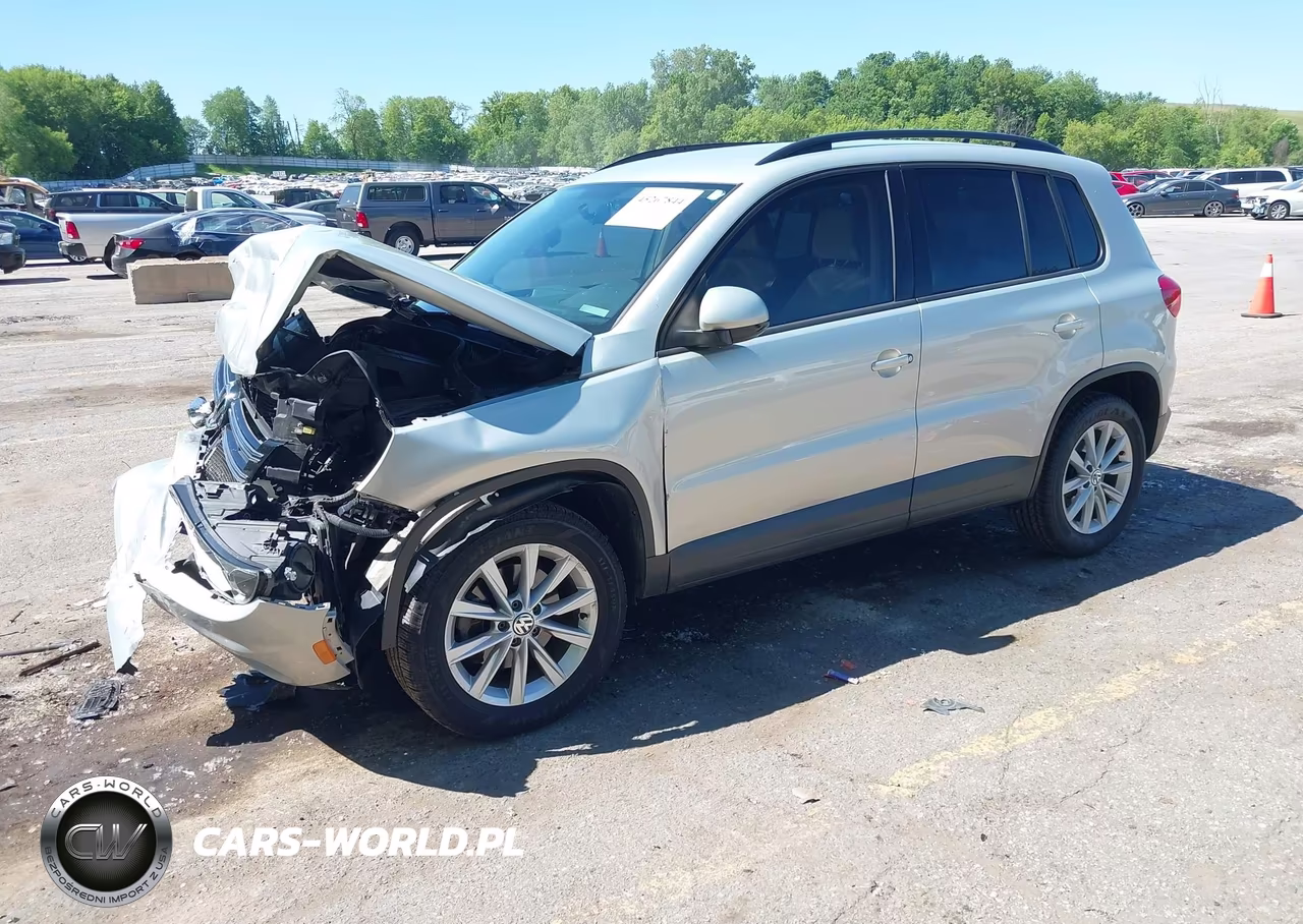 2015 Volkswagen Tiguan Se VIN:WVGAV7AX4FW563743 - 2
