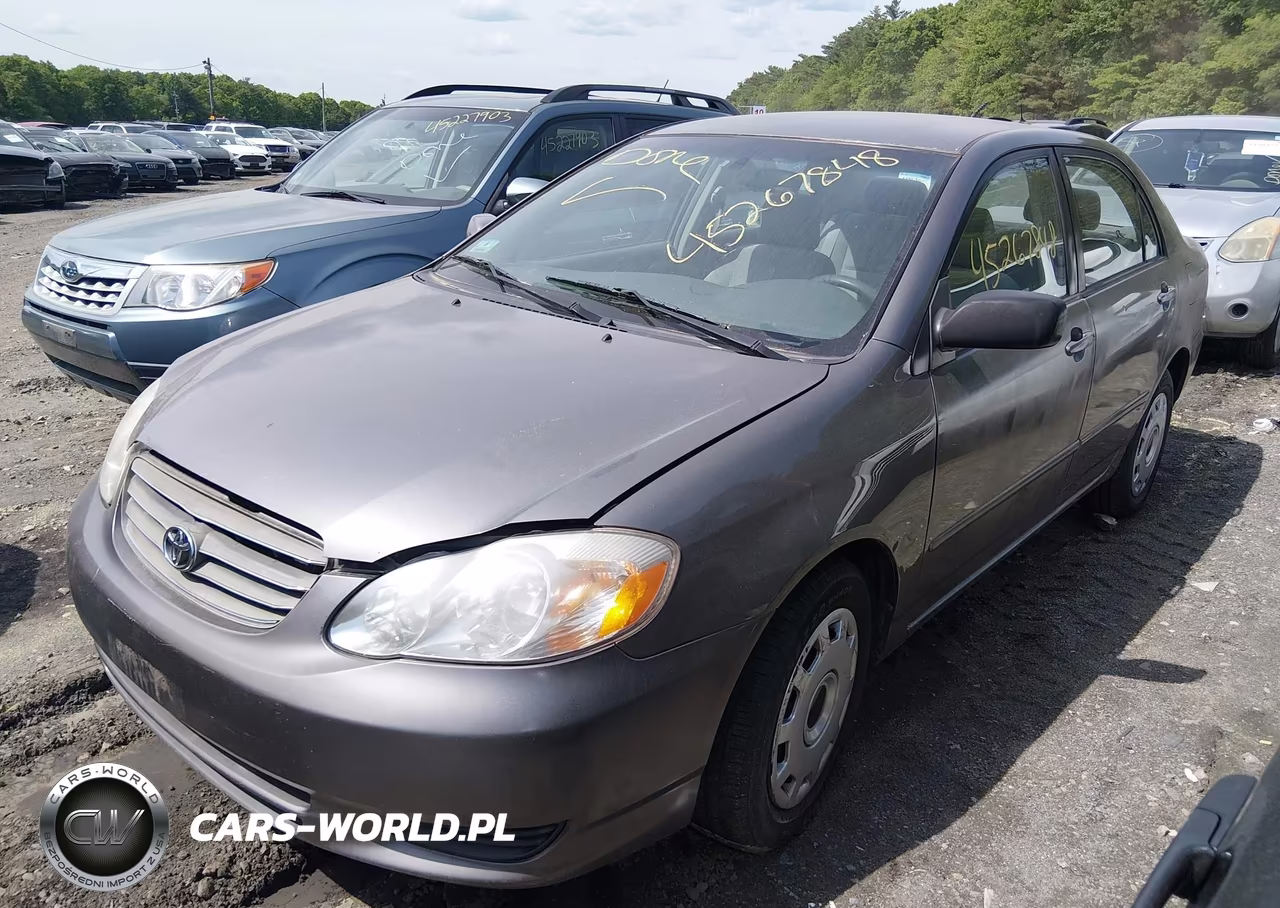 2003 Toyota Corolla Le VIN:2T1BR32E93C124397 - 2
