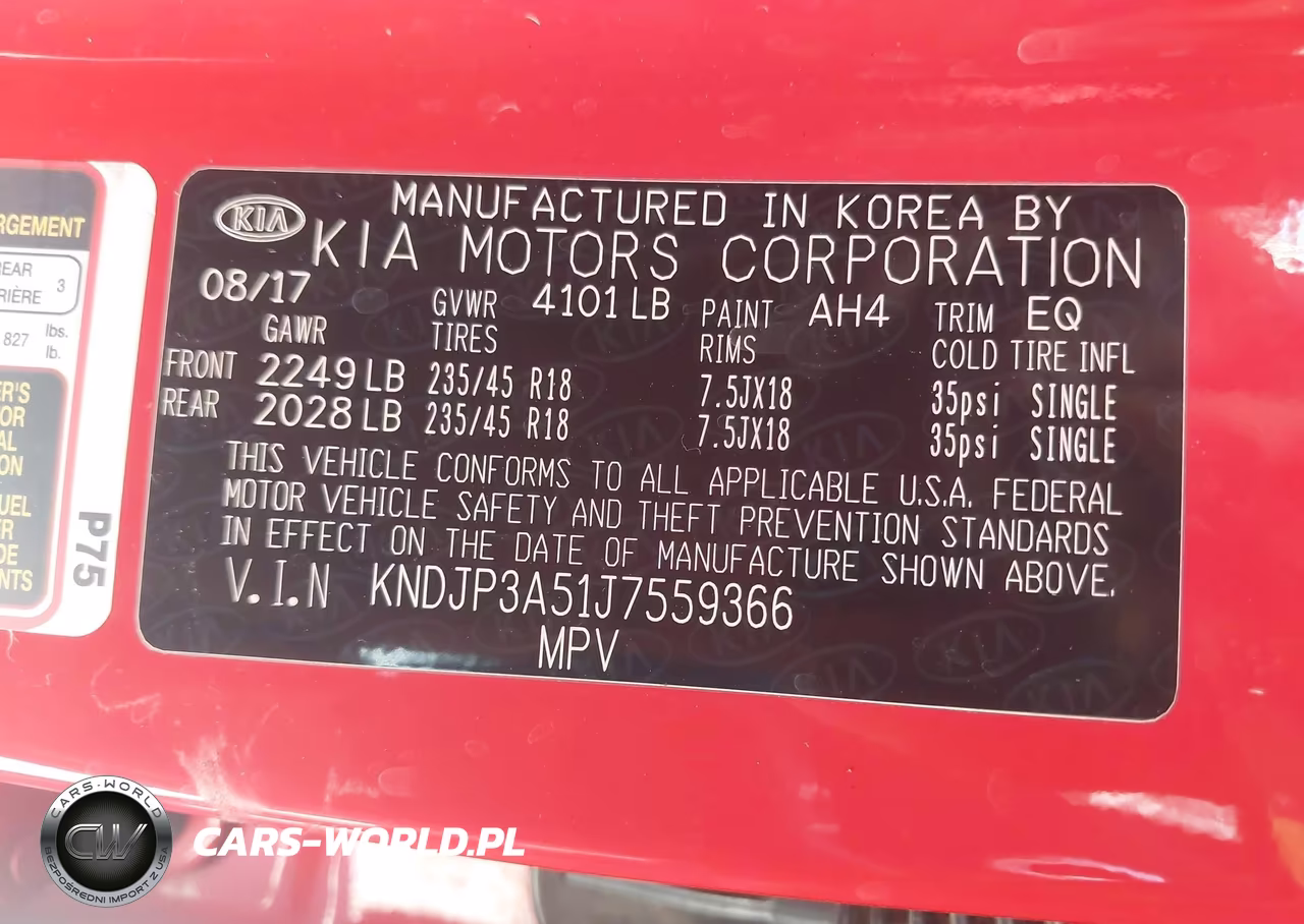 2018 Kia Soul + VIN:KNDJP3A51J7559366 - 9