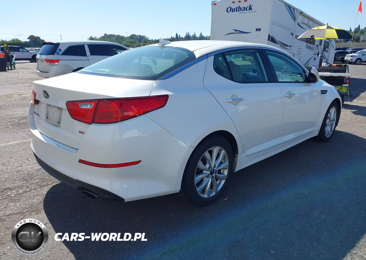 2015 Kia Optima Lx VIN:KNAGM4A77F5615336 - 4