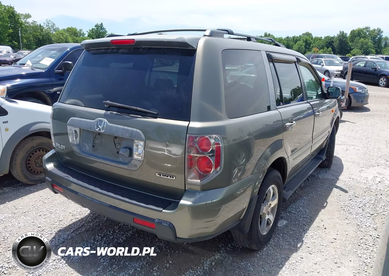2007 Honda Pilot Ex-L VIN:2HKYF18797H523748 - 4