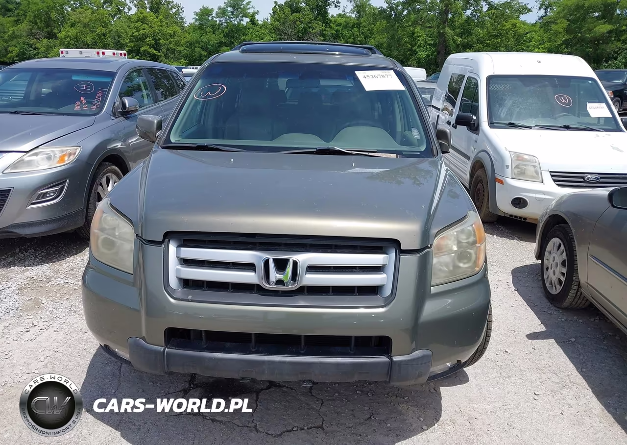 2007 Honda Pilot Ex-L VIN:2HKYF18797H523748 - 6